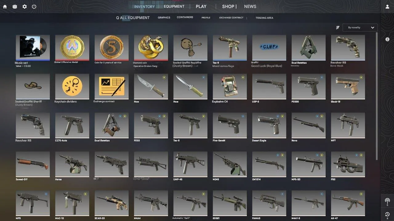 CS208 Prime, Diamond Operation Broken Fang Coin, Global Offensive Badge, Five Year Veteran Medal,  Open Market, Premier Mode Enabled 